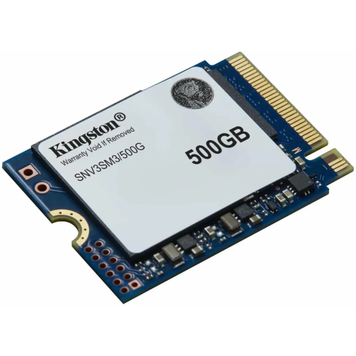 SSD Kingston NV3 SNV3SM3/500G, 500GB, M.2(22x30mm), NVMe, PCIe 4.0 x4, 3D TLC, R/W 5000/3000MB/s, TBW 160, DWPD 0.2