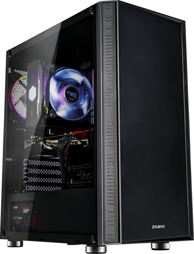 Корпус Zalman R2 black ATX, mATX, Mini-ITX, USB2.0 x2, USB3.0x1, с окном, без БП