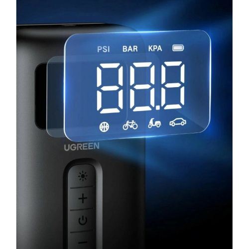 Насос UGREEN CD259 (15951) Portable Tire Inflator Black