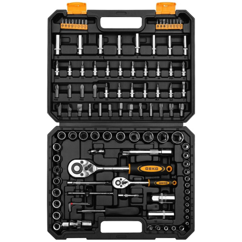 Набор инструментов Deko DKAT108 108 предметов жесткий кейс (065-0795)
