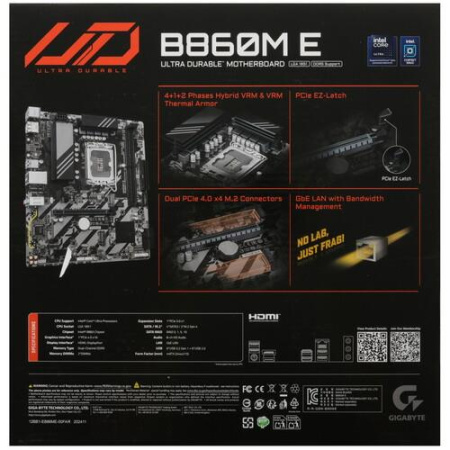 Материнская плата GIGABYTE B860M E